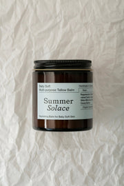 Summer Solace Tallow - Baby Soft Family Balm - Regenerative Tallow™ + Pastured Leaf Lard - Balm