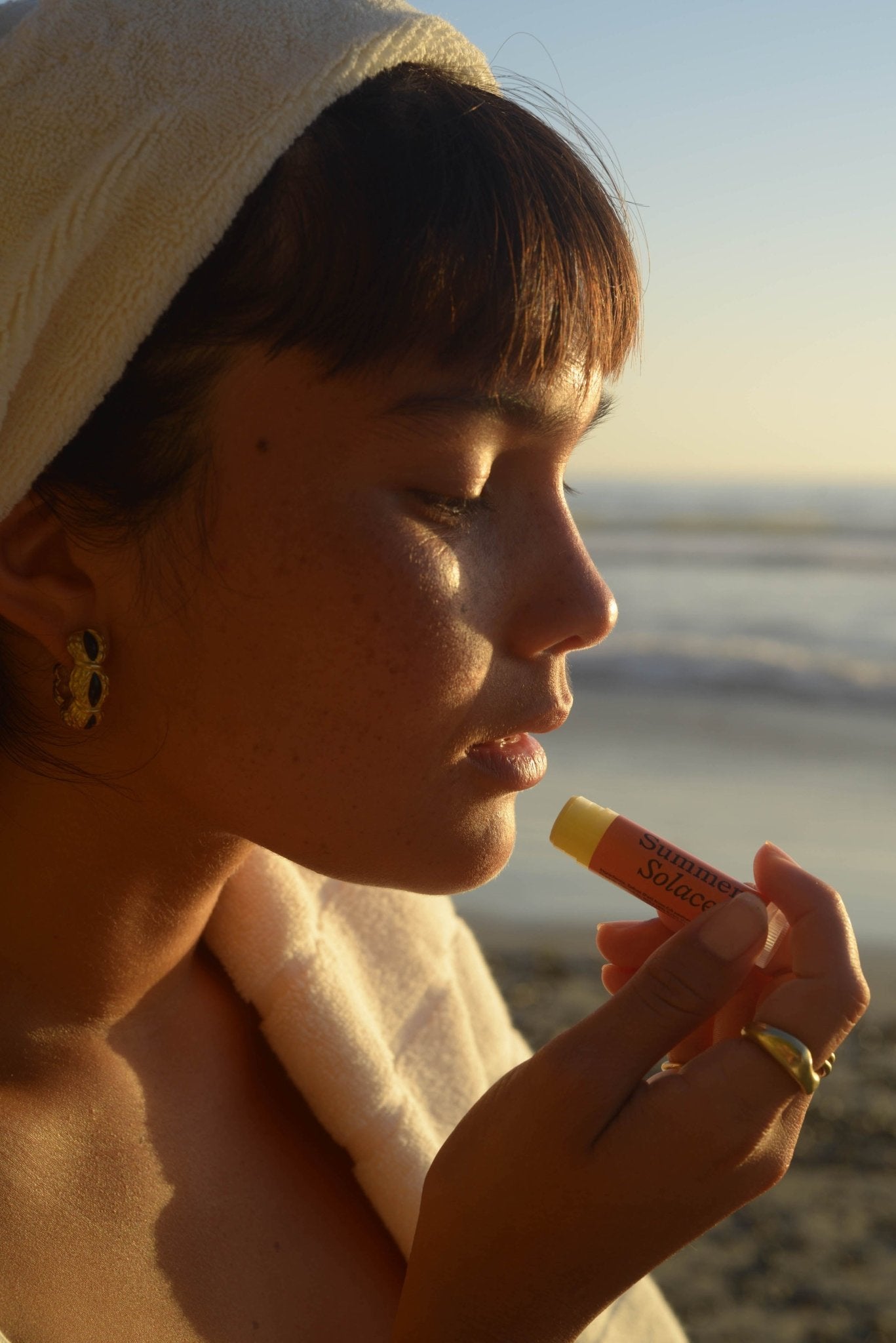 Summer Solace Tallow - Cardamom & Blood Orange Lip Balm- Regenerative Tallow™ - Balm