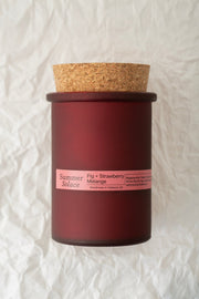 Summer Solace Tallow - Fig and Strawberry Melange Candle - Regenerative Tallow™ - Candle