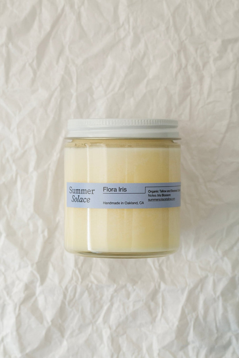 Tallow Candles Regenerative Candles by Summer Solace Summer Solace