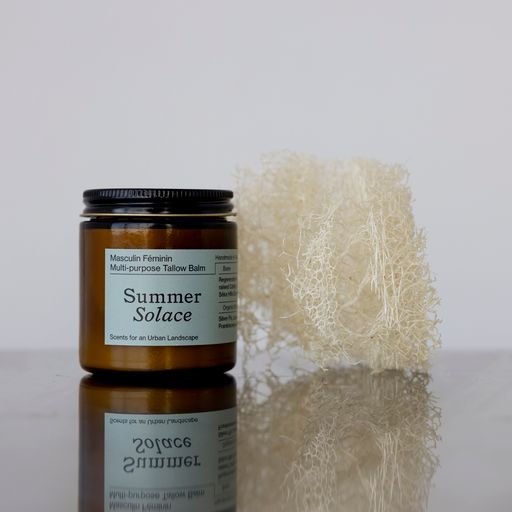 Masculin Féminin Tallow: Use on the face, body, beard, or hair, it invites calm, clarity, & connection through scent & touch