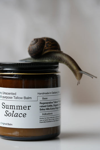 Summer Solace Tallow - Pure Unscented Tallow Collection - Gift Sets