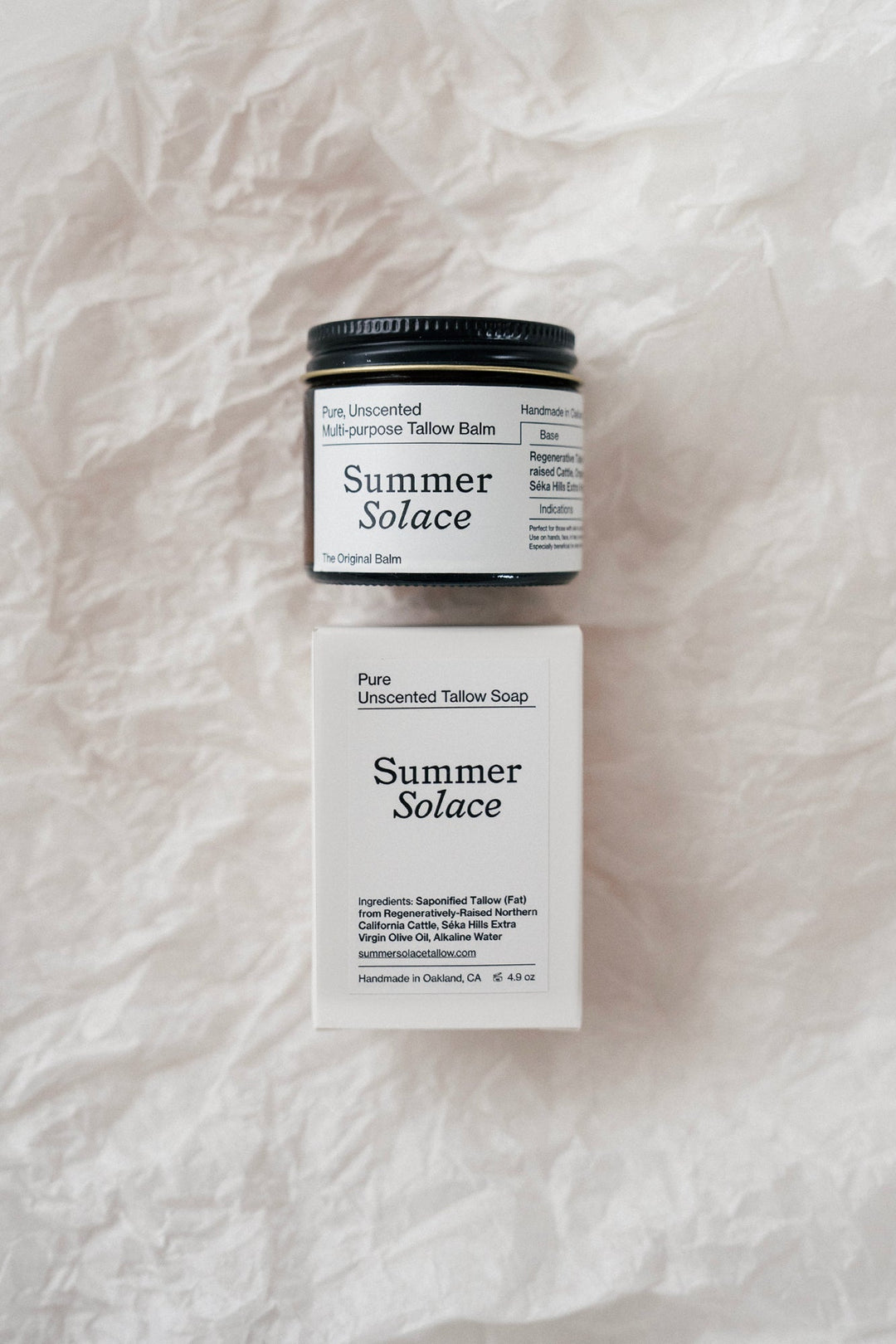 Summer Solace Tallow - The PURE Tallow Set - Balm