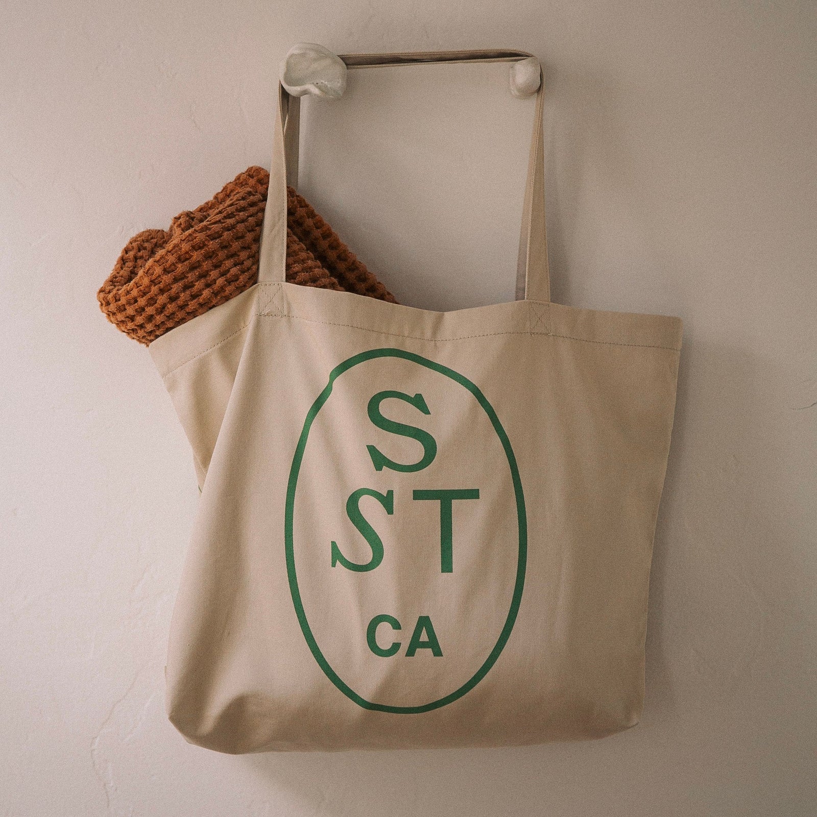 Summer Solace Tallow - The Summer Solace Eco Tote Bag- Large -