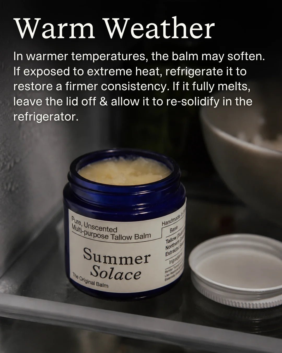 Mineral Zinc Tallow Balm • Pure Unscented • 23% Non-Nano Zinc (USP) application step 7