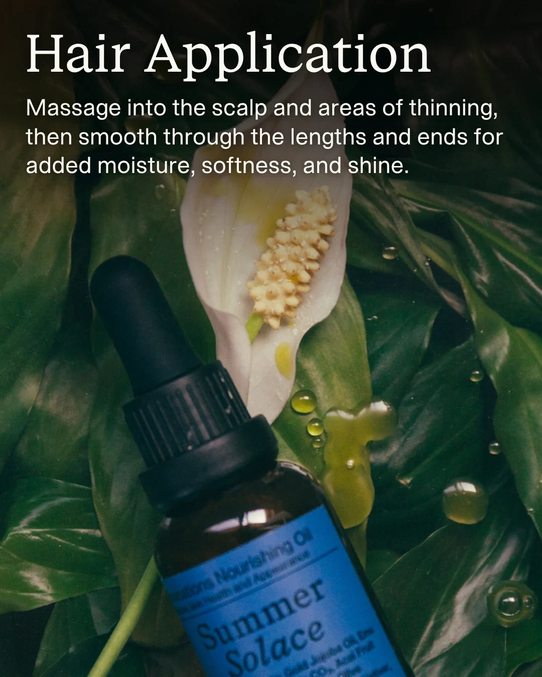 Emanations Tallow & Emu Face Oil | Sea Buckthorn & Floral Attars | Dry, Sensitive & Mature Skin application step 3