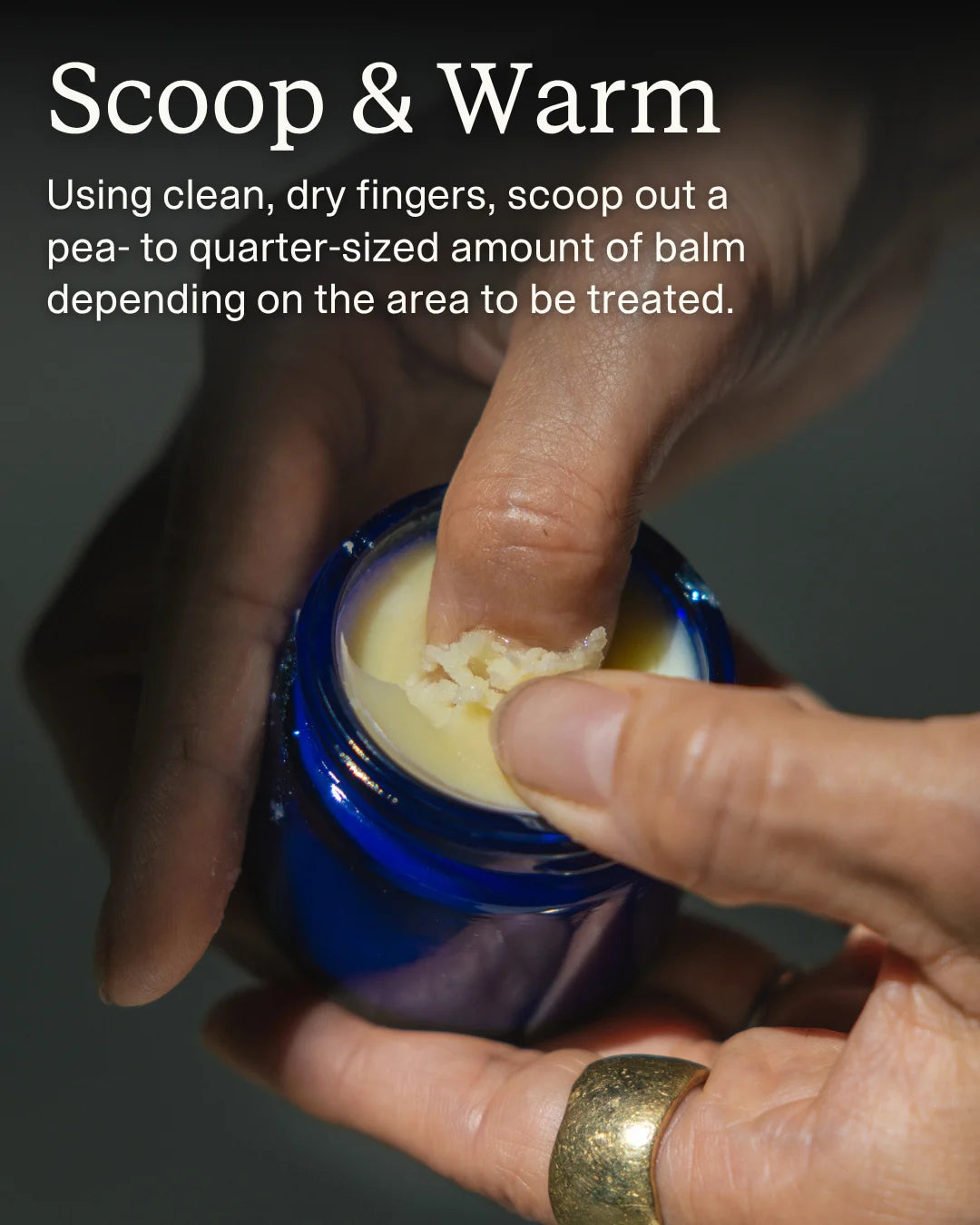 The Deep Nourishment Collection | Comforting Care for Dry, Delicate Skin application step 2