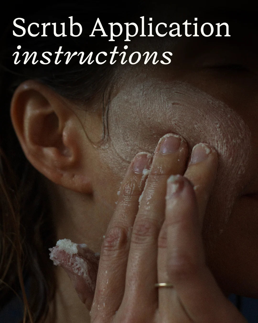 The Facial Collection | Radiant Tallow Skincare Ritual application step 1