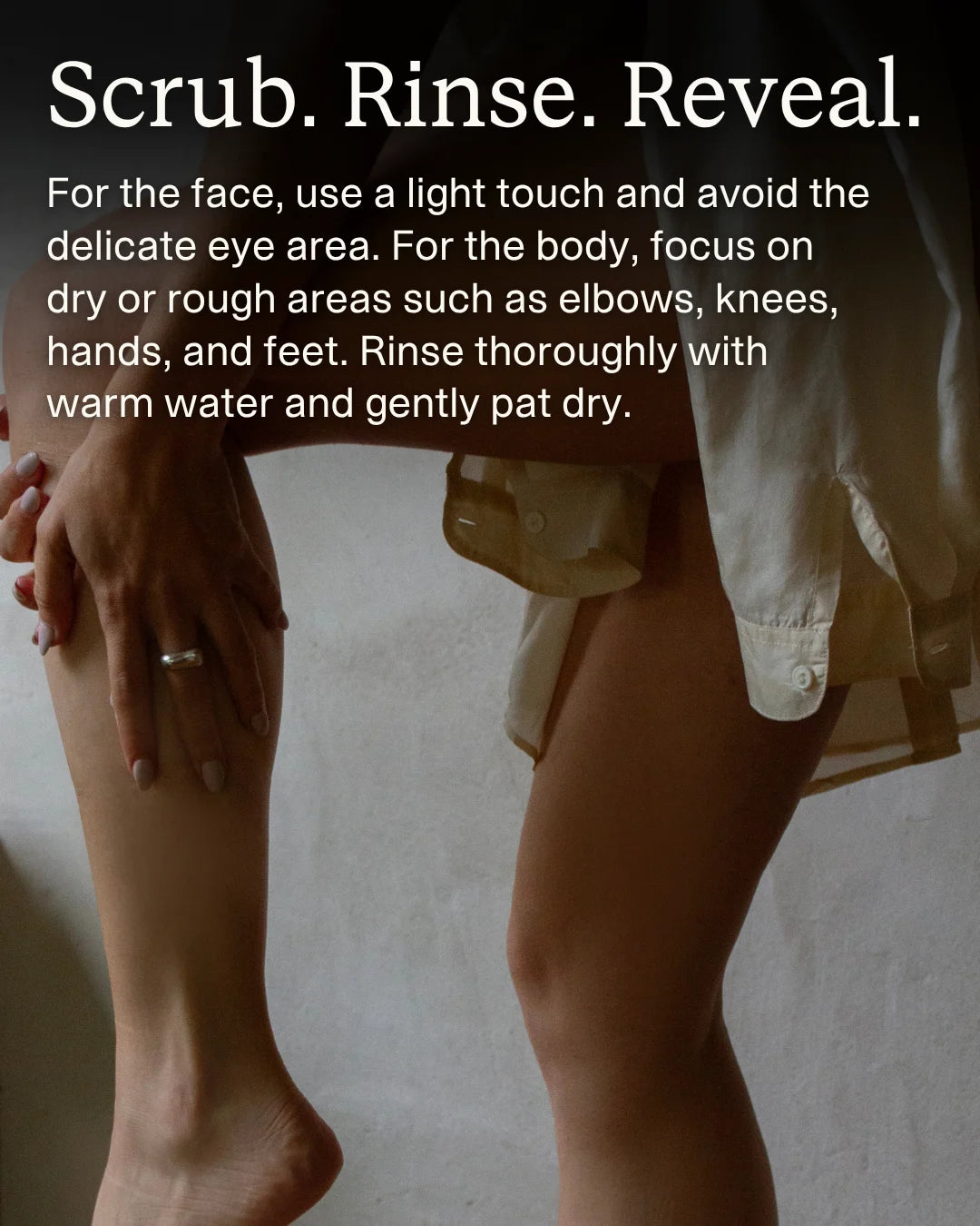 The Facial Collection | Radiant Tallow Skincare Ritual application step 3