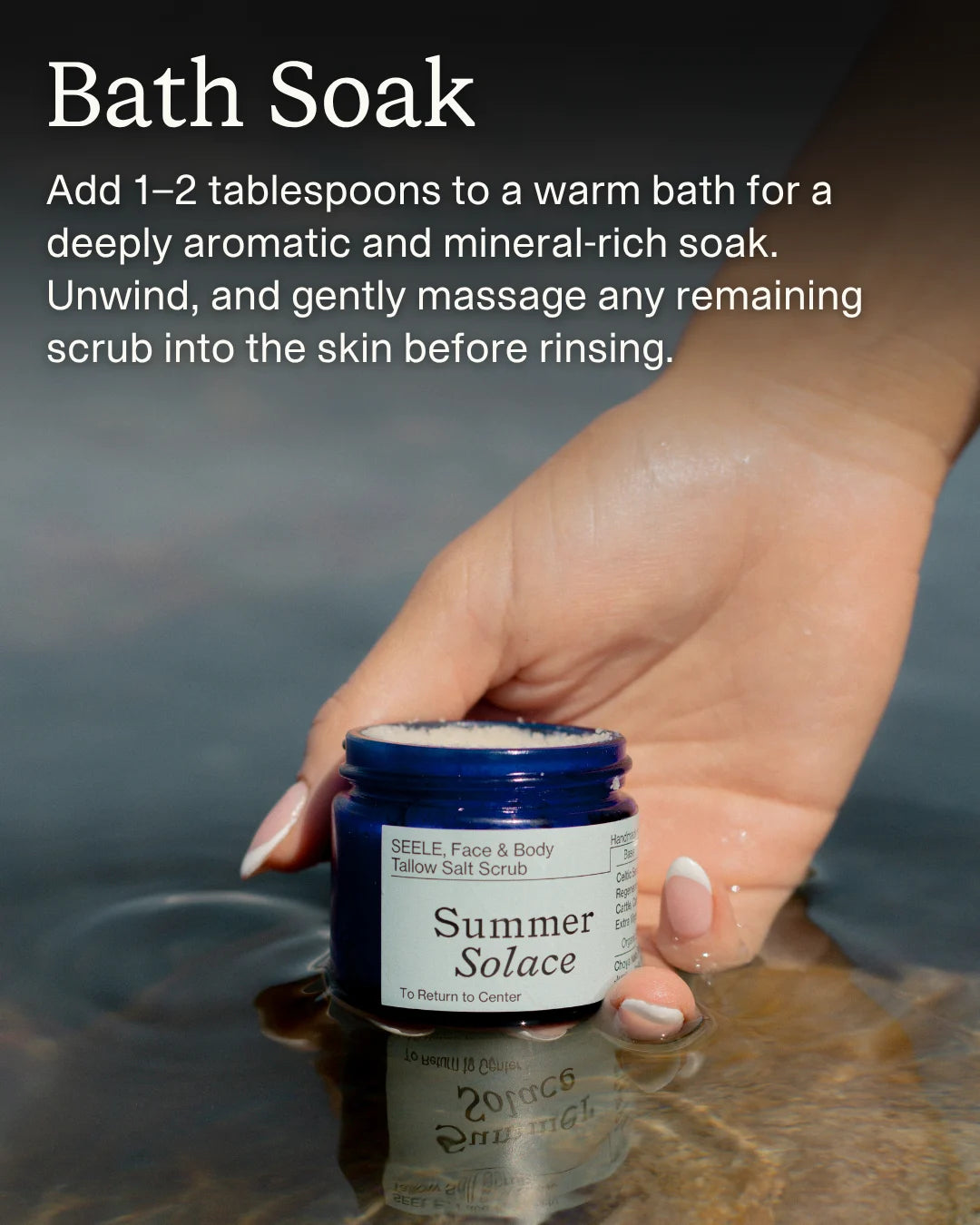 The Facial Collection | Radiant Tallow Skincare Ritual application step 4